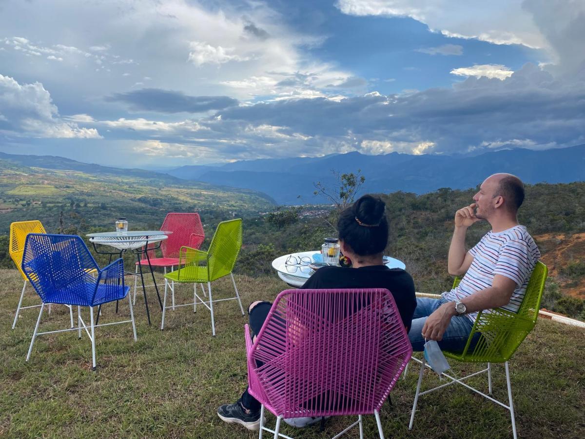 Casa Mahanaim Barichara Otel Dış mekan fotoğraf