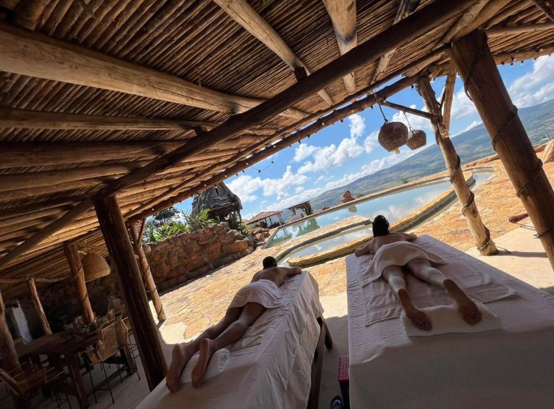 Casa Mahanaim Barichara Otel Dış mekan fotoğraf