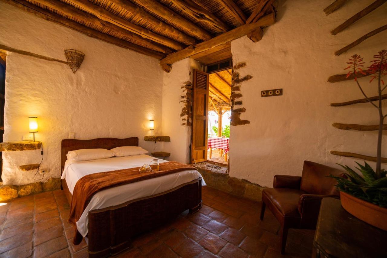 Casa Mahanaim Barichara Otel Dış mekan fotoğraf